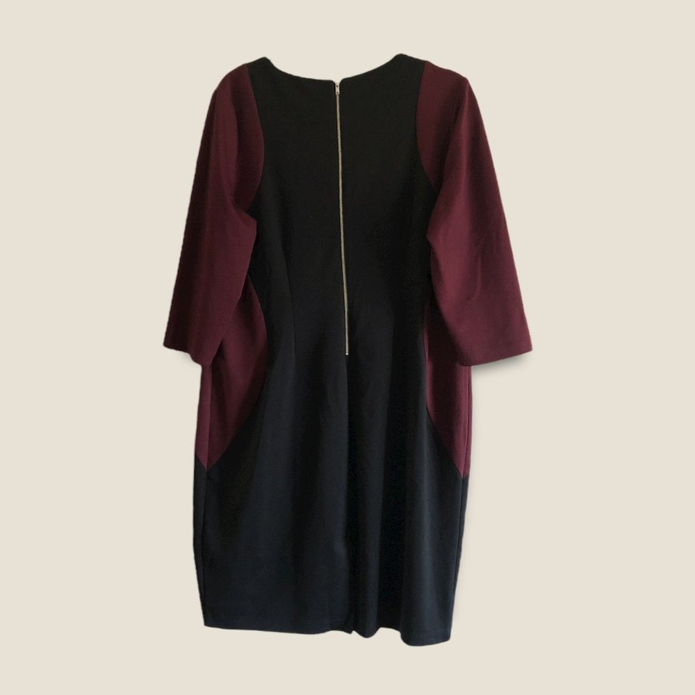 Lane Bryant Curve Hugging Colorblock Bodycon Shea… - image 2